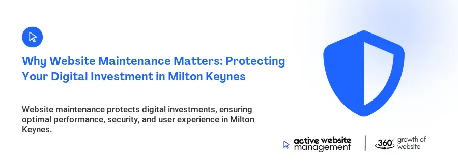 Why Website Maintenance Matters: Protecting Your Digital Investment in Milton Keynes