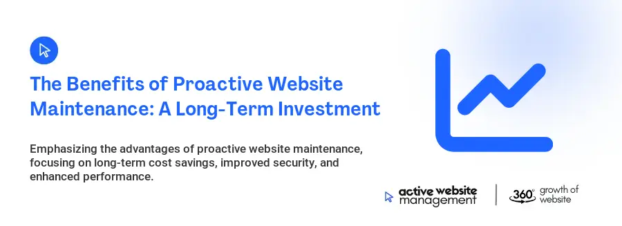 The Benefits of Proactive Website Maintenance: A Long-Term Investment
