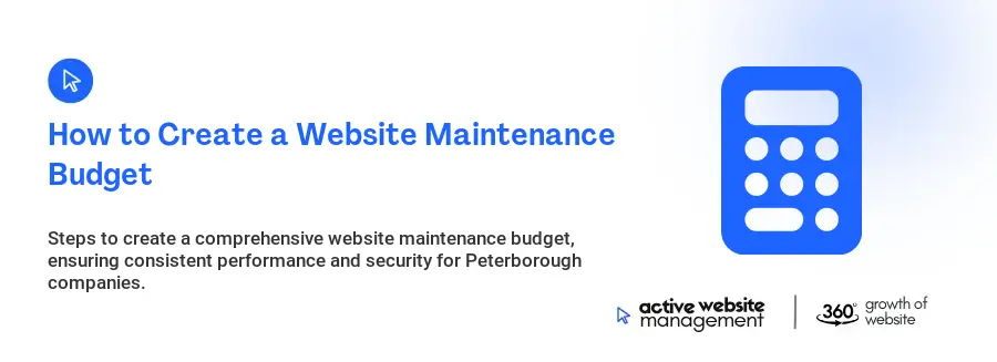 How to Create a Website Maintenance Budget