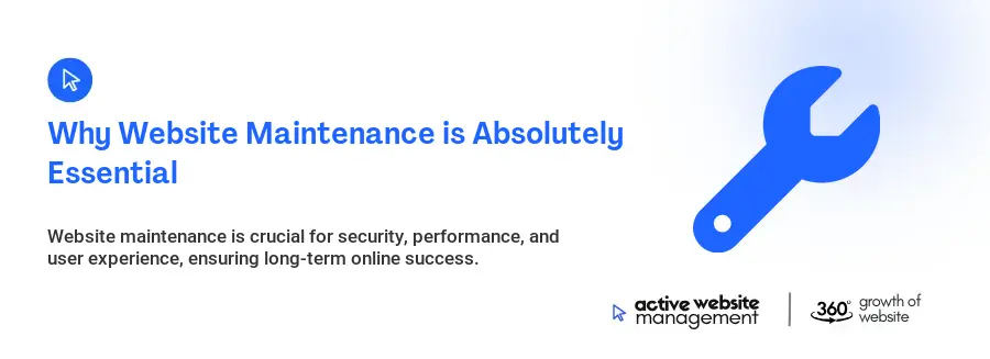 Why Website Maintenance is Absolutely Essential