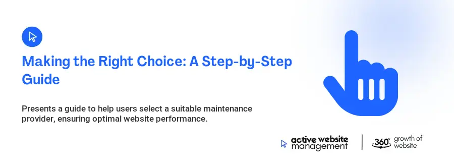Making the Right Choice: A Step-by-Step Guide Making the Right Choice: A Step-by-Step Guide