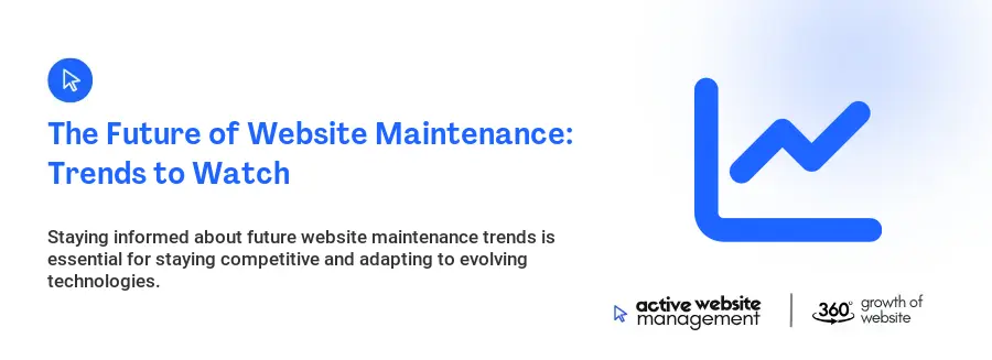 The Future of Website Maintenance: Trends to Watch The Future of Website Maintenance: Trends to Watch