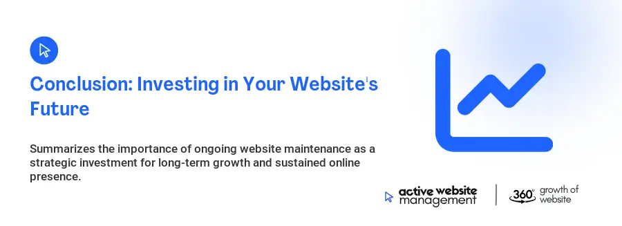 Conclusion: Investing in Your Website's Future