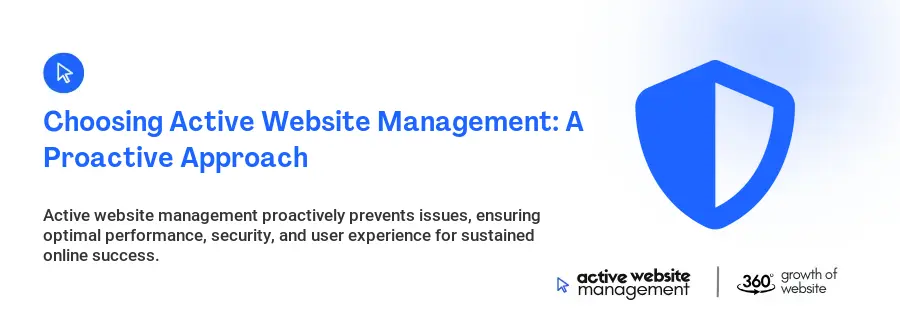 Choosing Active Website Management: A Proactive Approach