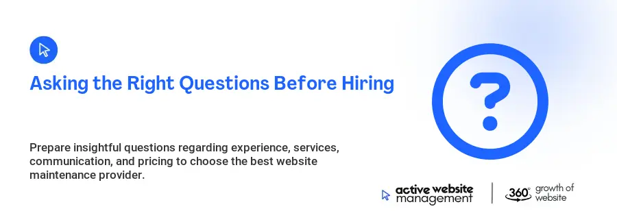 Asking the Right Questions Before Hiring