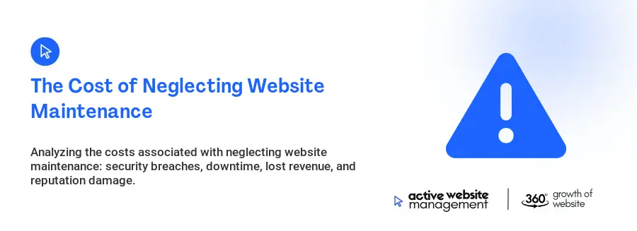 The Cost of Neglecting Website Maintenance