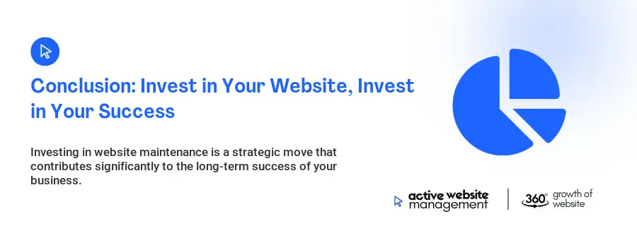 Conclusion: Invest in Your Website, Invest in Your Success