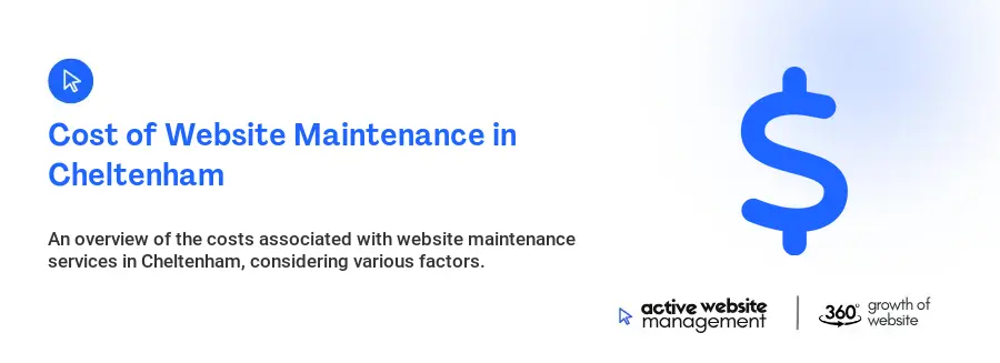 Cost of Website Maintenance in Cheltenham