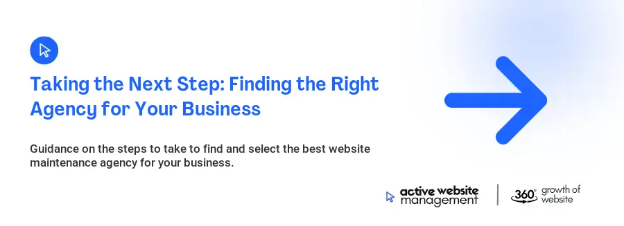 Taking the Next Step: Finding the Right Agency for Your Business