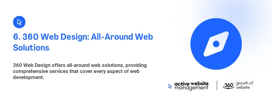6. 360 Web Design: All-Around Web Solutions