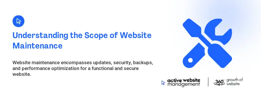Understanding the Scope of Website Maintenance