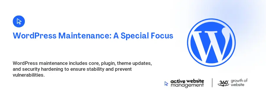 WordPress Maintenance: A Special Focus