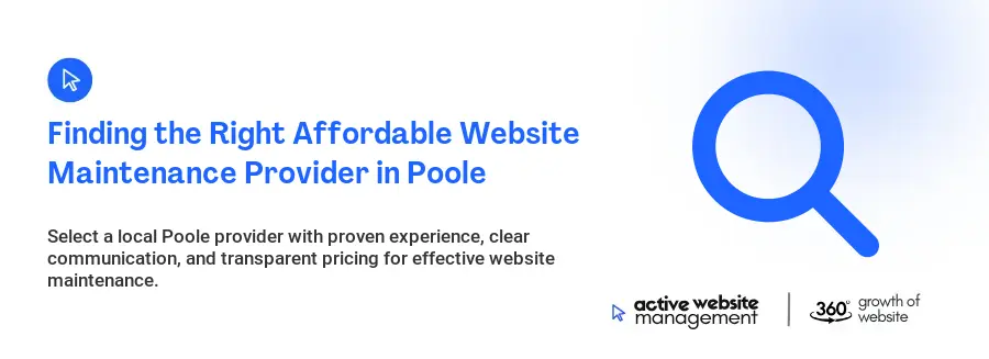 Finding the Right Affordable Website Maintenance Provider in Poole