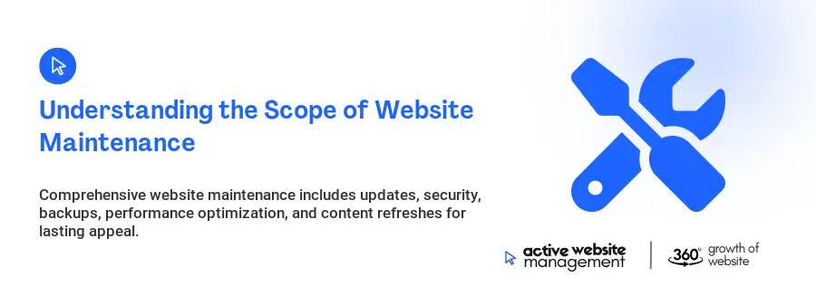 Understanding the Scope of Website Maintenance