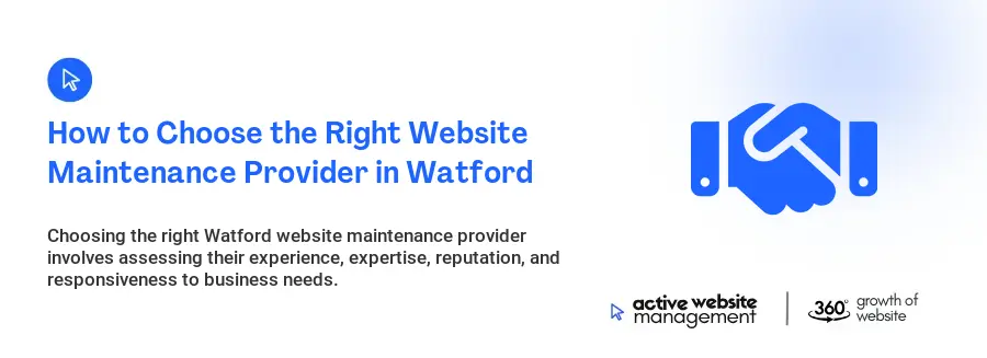 How to Choose the Right Website Maintenance Provider in Watford