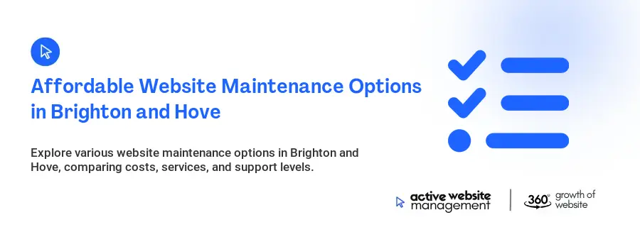 Affordable Website Maintenance Options in Brighton and Hove Affordable Website Maintenance Options in Brighton and Hove