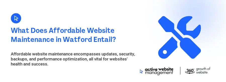 What Does Affordable Website Maintenance in Watford Entail?