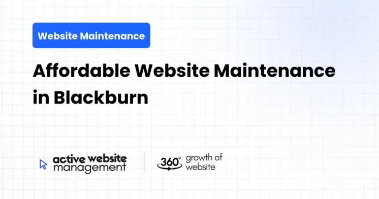 Affordable Website Maintenance in Blackburn