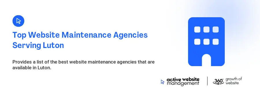 Top Website Maintenance Agencies Serving Luton