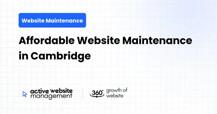 Affordable Website Maintenance in Cambridge