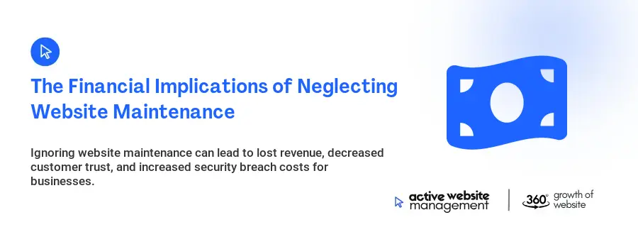The Financial Implications of Neglecting Website Maintenance