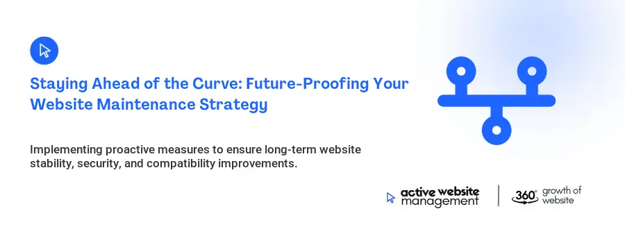 Staying Ahead of the Curve: Future-Proofing Your Website Maintenance Strategy