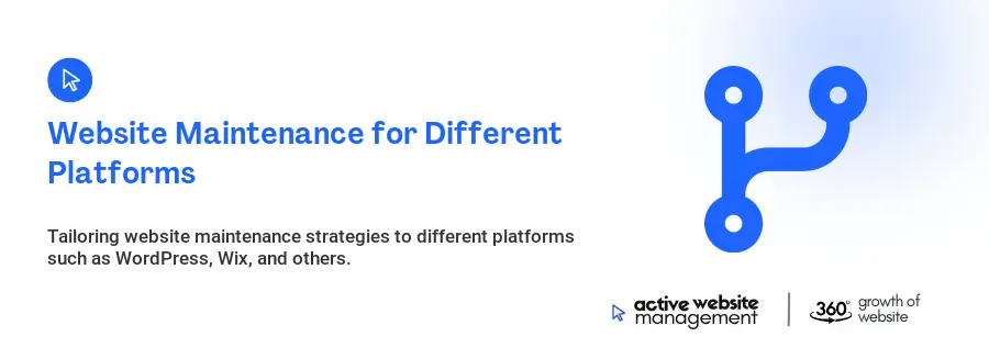 Website Maintenance for Different Platforms