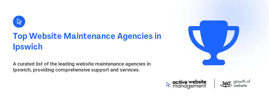 Top Website Maintenance Agencies in Ipswich