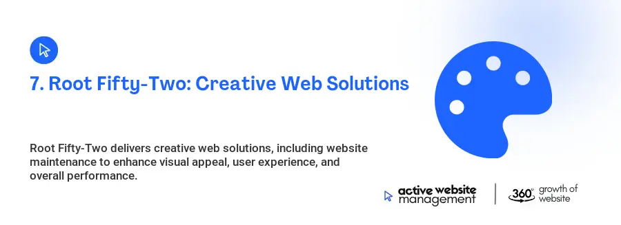 7. Root Fifty-Two: Creative Web Solutions