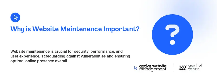 Why is Website Maintenance Important?