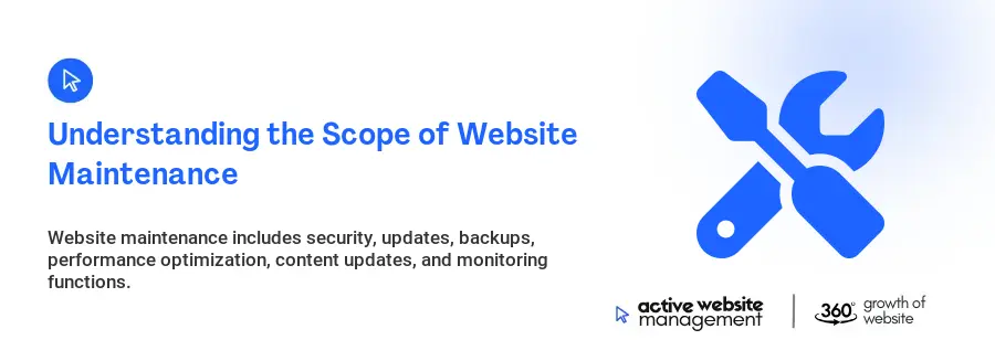 Understanding the Scope of Website Maintenance