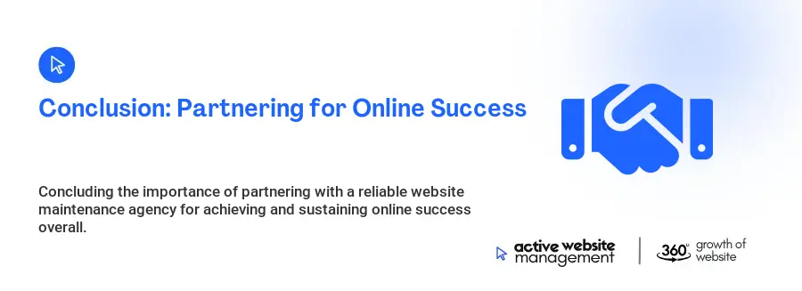 Conclusion: Partnering for Online Success