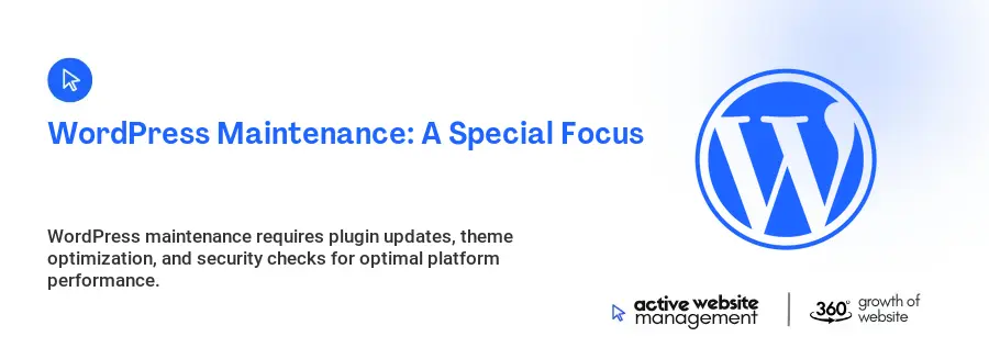 WordPress Maintenance: A Special Focus