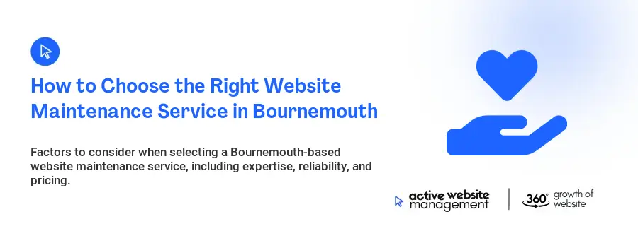 How to Choose the Right Website Maintenance Service in Bournemouth