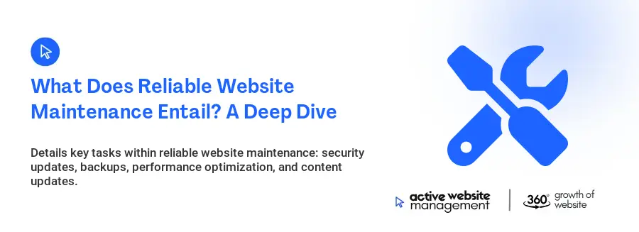 What Does Reliable Website Maintenance Entail? A Deep Dive