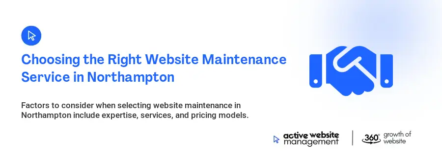 Choosing the Right Website Maintenance Service in Northampton