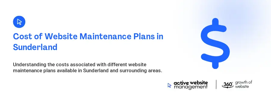 Cost of Website Maintenance Plans in Sunderland