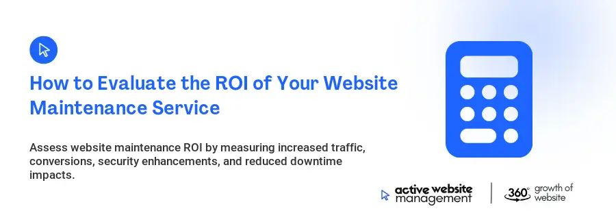 How to Evaluate the ROI of Your Website Maintenance Service