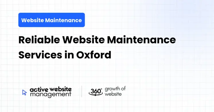Reliable Website Maintenance Services in Oxford
